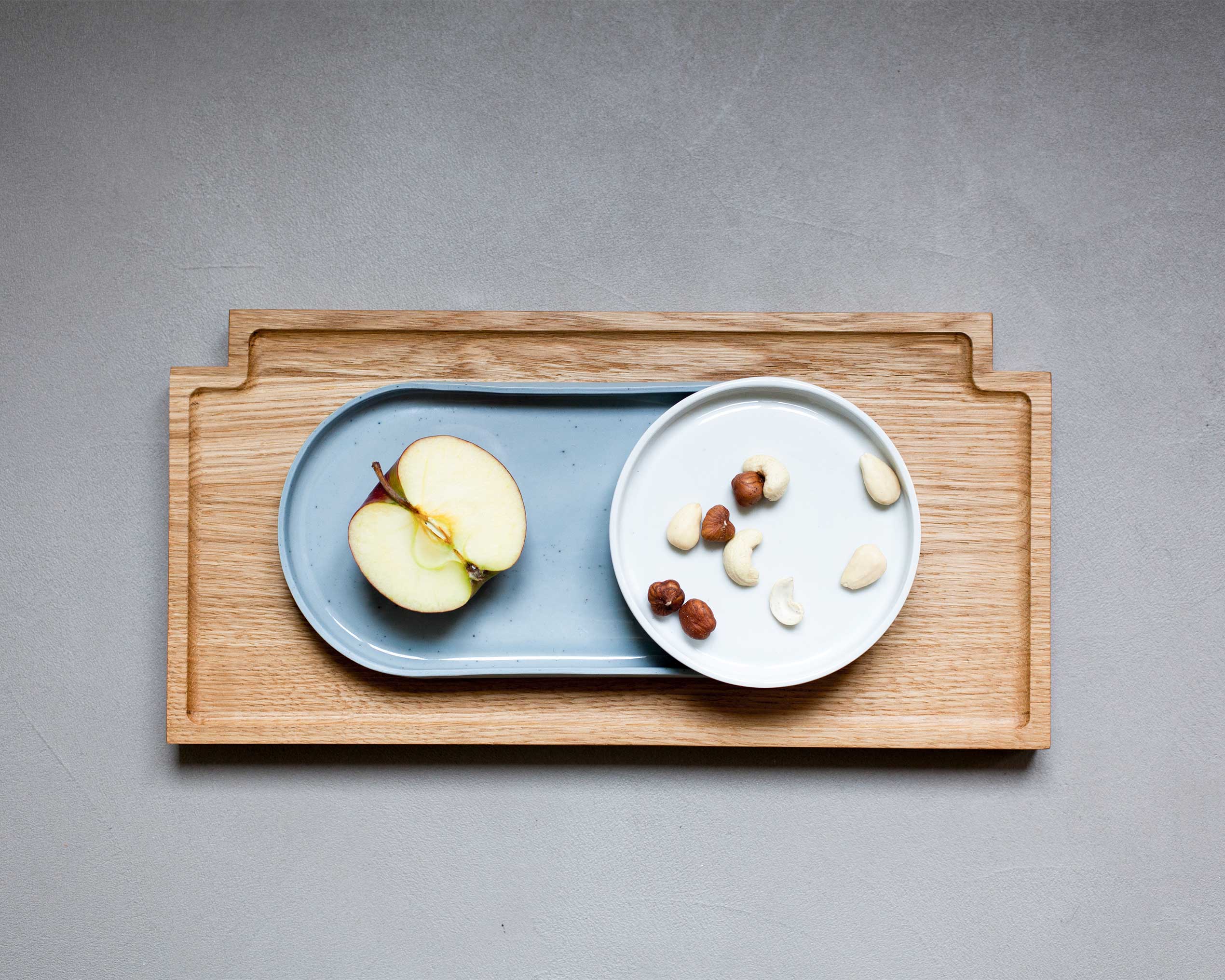 Das Tablett zum Zaunkönig.