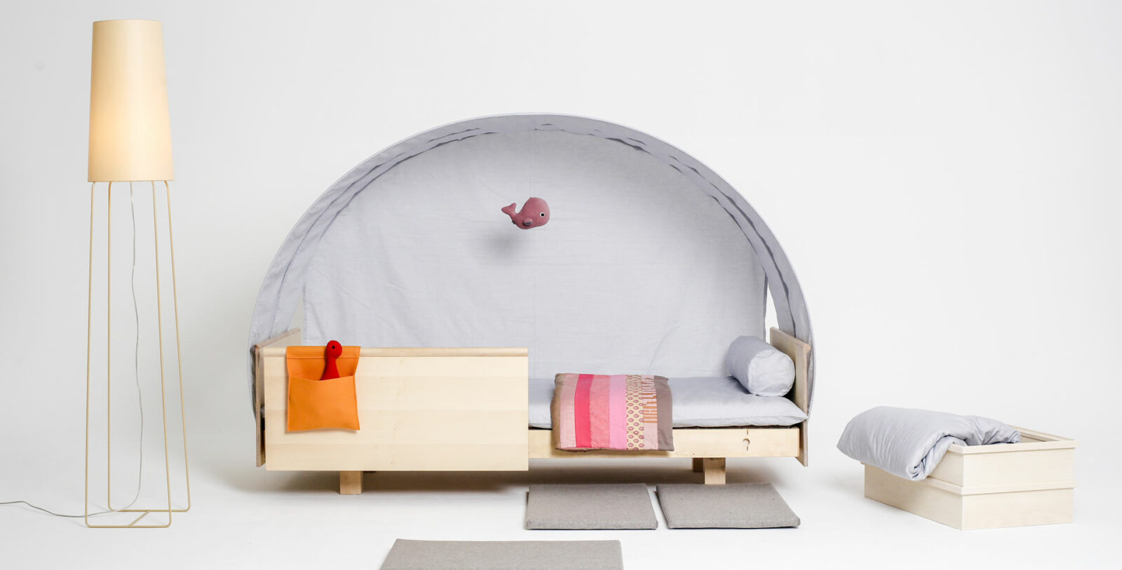 KIDD das nachhaltige kinderbett in der Variante nest-in