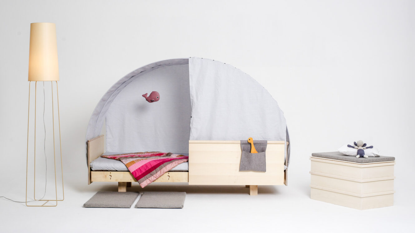 KIDD das nachhaltige kinderbett in der Variante Nest in