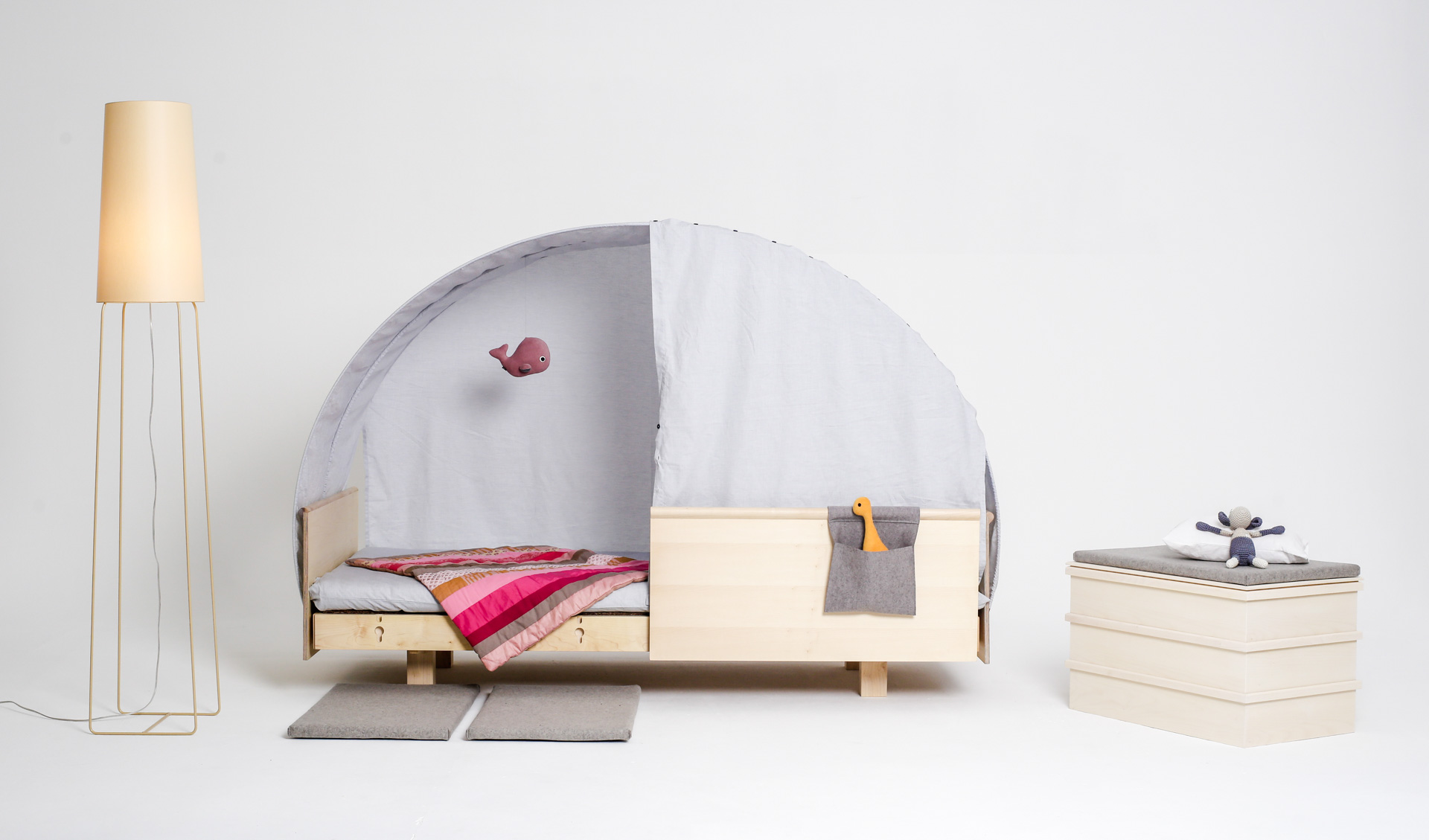 KIDD das nachhaltige kinderbett in der Variante Nest in