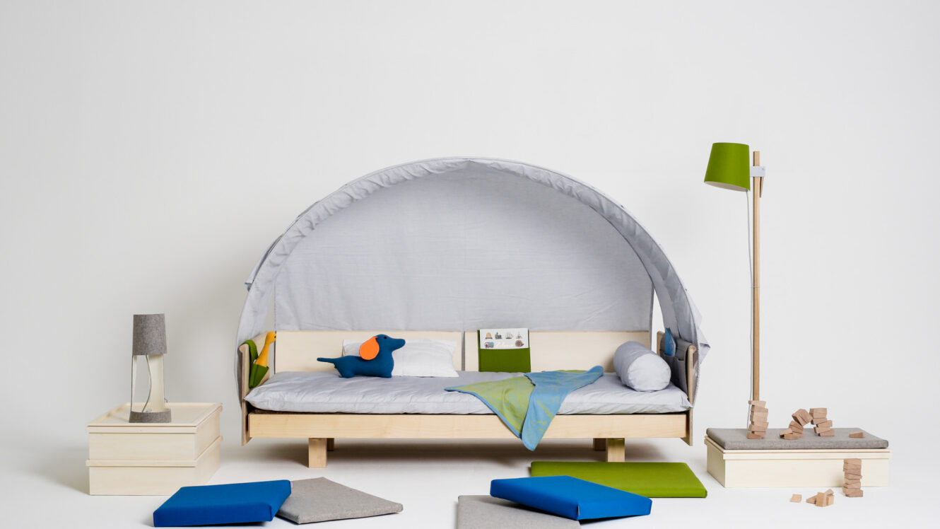 KIDD das nachhaltige kinderbett in der Variante Play in