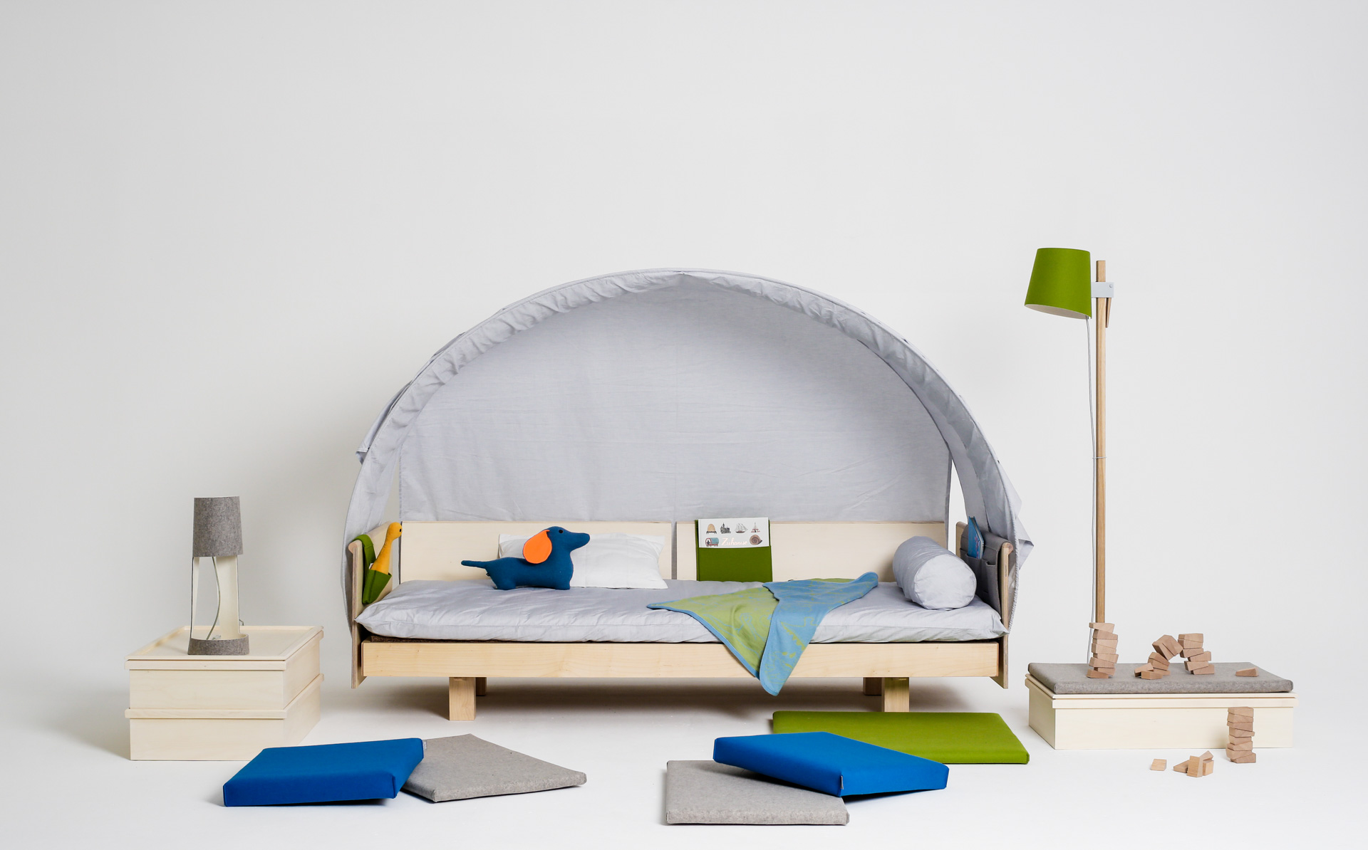 KIDD das nachhaltige kinderbett in der Variante Play in