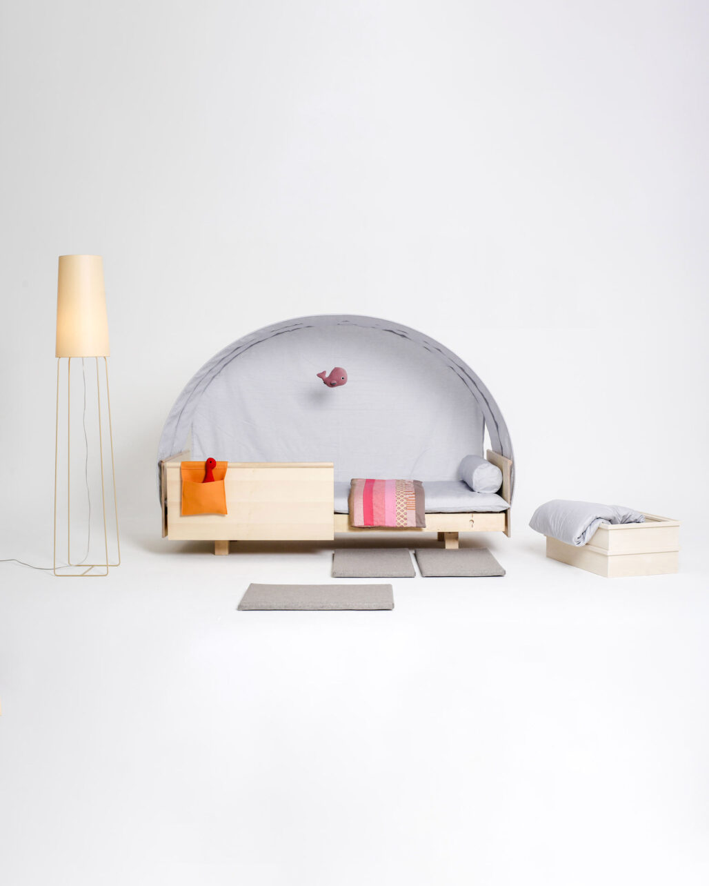 kidd - das nachhaltige Kinderbett in der Variante "nest-in"