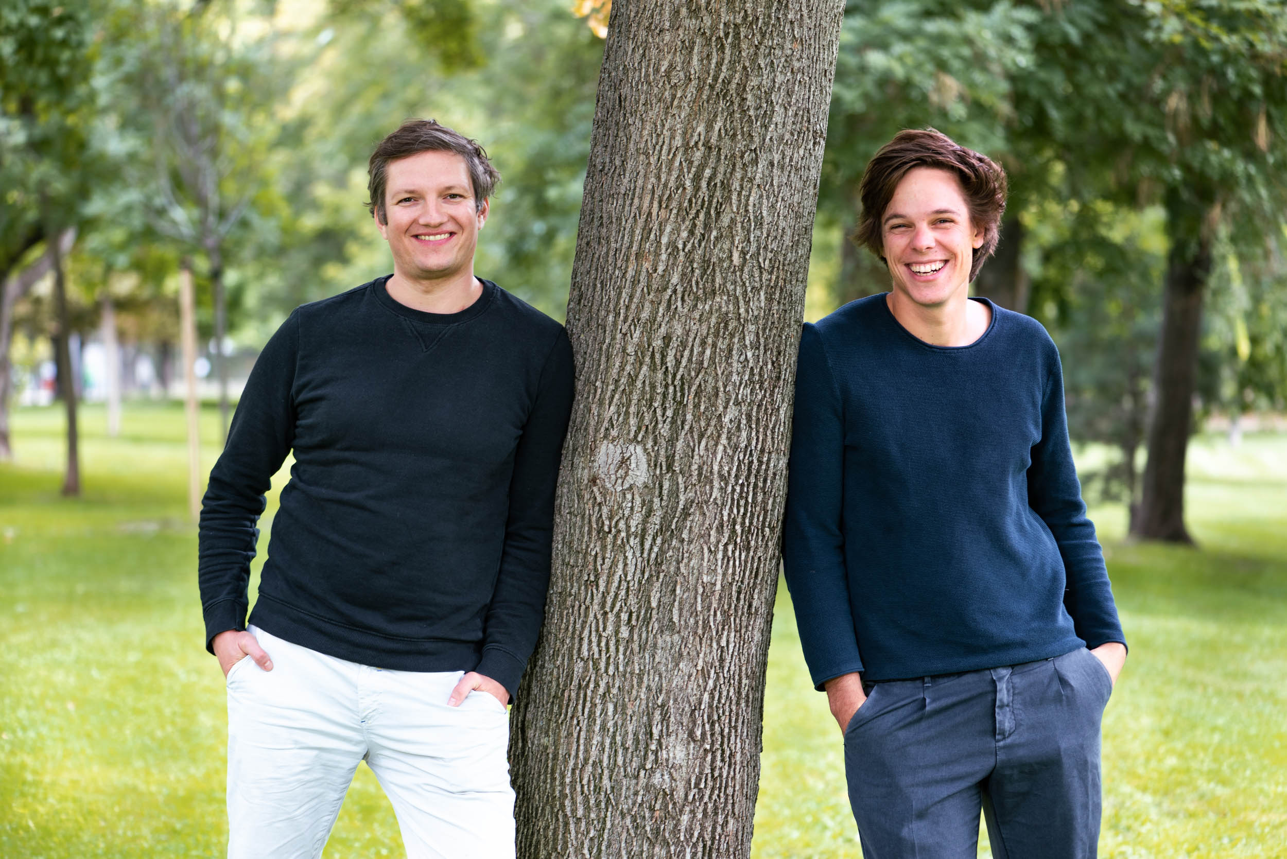 Die zwei Inhaber von guut.